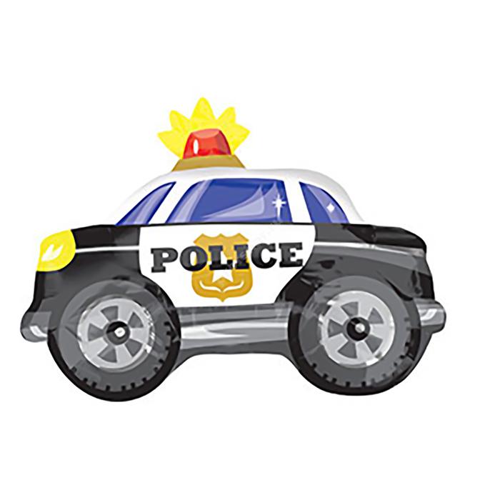Фольгированный шар «Полицейская машина»