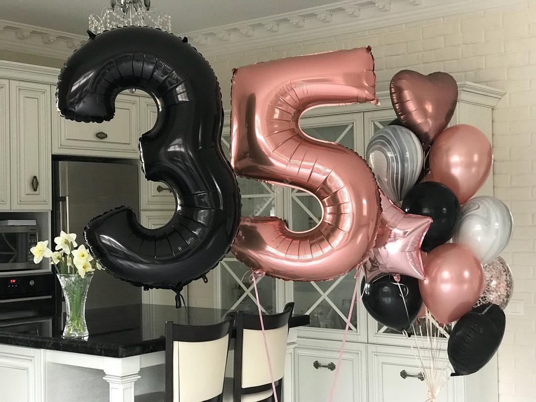 Композиция из шаров 92