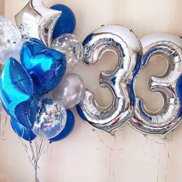 Композиция из шаров 84